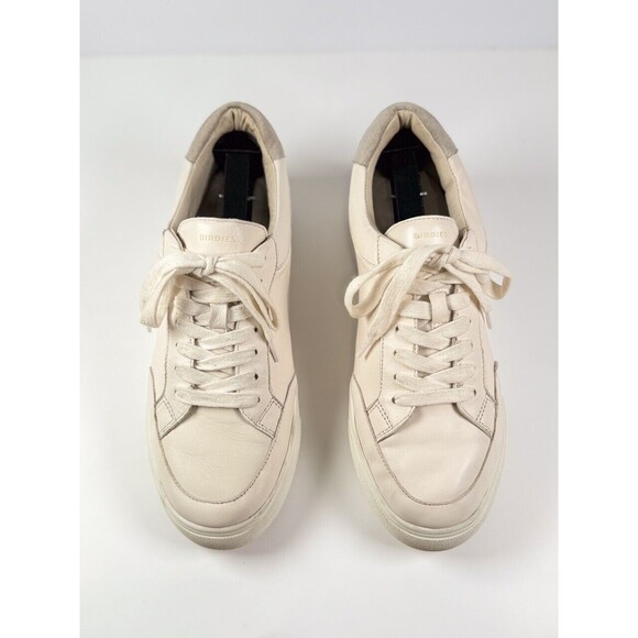 Birdies Womens Shoes Beige The Cardinal Seashell Leather Casual Sneakers US 9 - Picture 3 of 10
